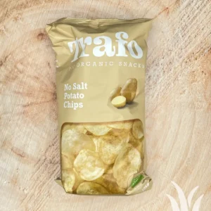 Aardappelchips zonder zout