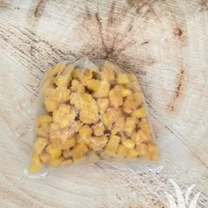 Diepvriesfruit mangoblokjes